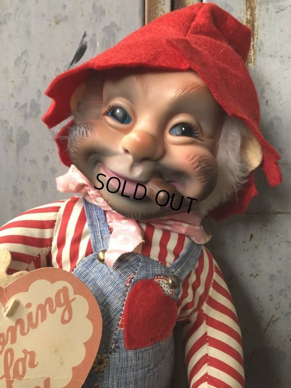 画像7: Vintage Rushton Hobo Rubber Face Valentine Doll (T565)