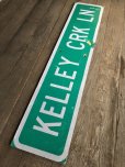 画像8: Vintage Road Sign KELLEY CRK LN (T575)