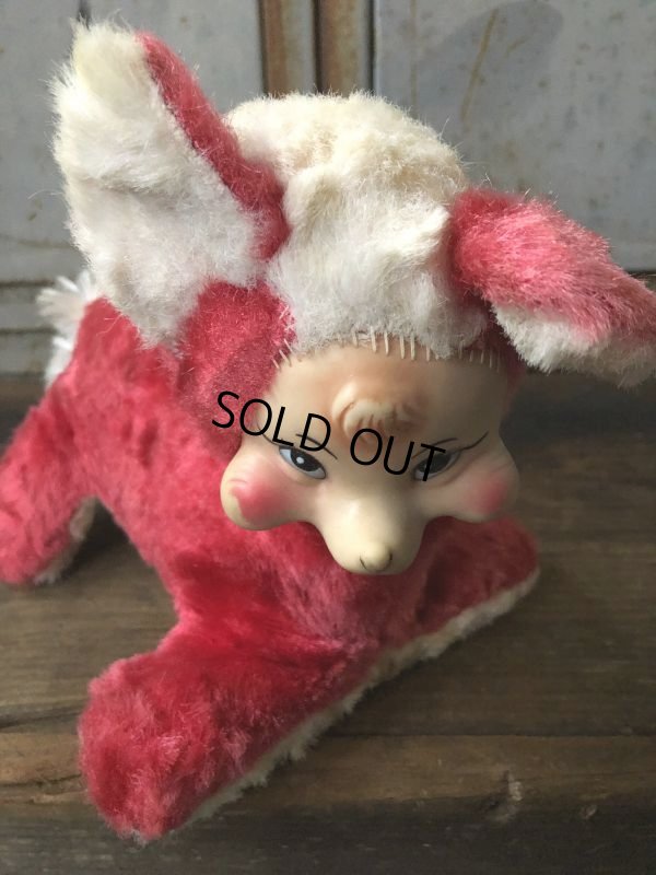 画像6: Vintage Rubber Face Doll Red Fox (T561)