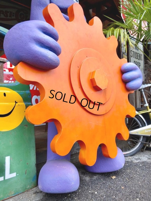 画像5: Vintage McDonald's Playland Store Display Sign Grimace Statue  (T566)