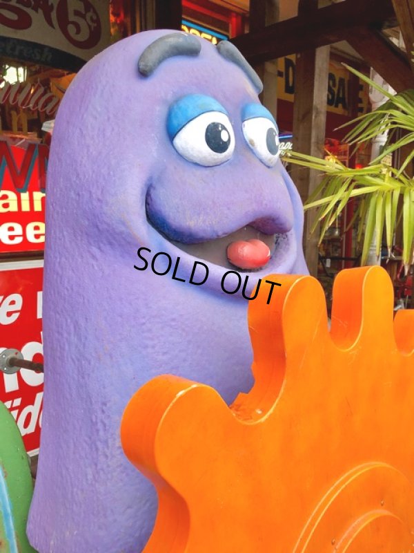 画像7: Vintage McDonald's Playland Store Display Sign Grimace Statue  (T566)