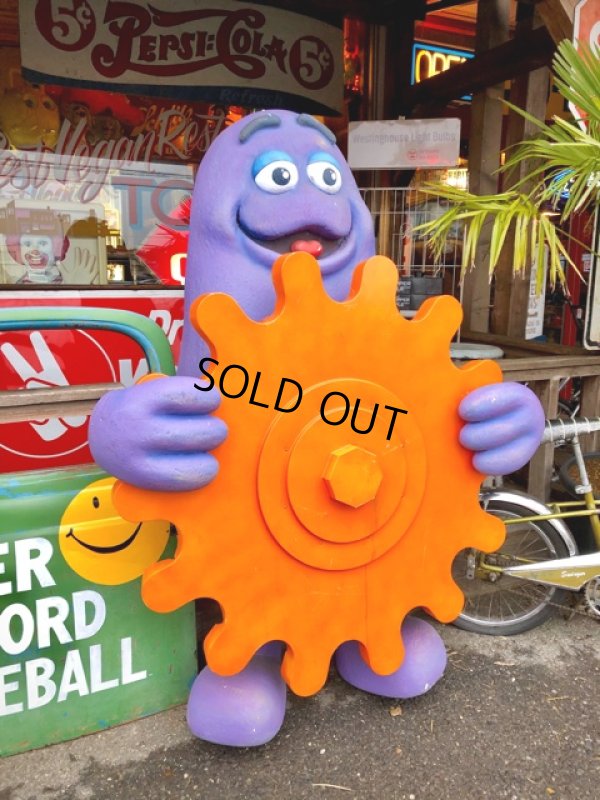 画像3: Vintage McDonald's Playland Store Display Sign Grimace Statue  (T566)