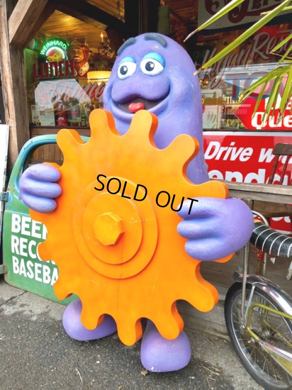 画像2: Vintage McDonald's Playland Store Display Sign Grimace Statue  (T566)