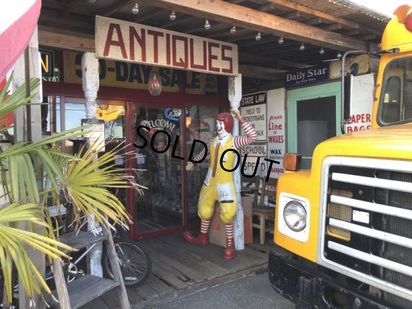 画像20: Vintage Ronald McDonald Store Display Life Size Statue  (T567)