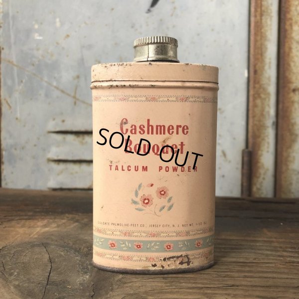 画像3: Vintage Tin 1 1/2oz Can Cashmere Bou Quet TALCUM POWDER(T569)