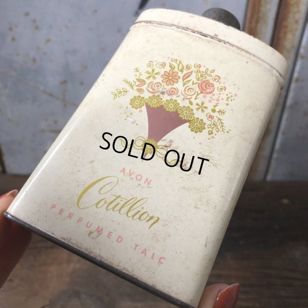 画像6: Vintage Tin 2.75oz Can AVON Cotillon Rerfumed Talc (T570)
