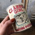 画像1: Vintage 10oz Can Clabber Girl Baking Powder (T571) (1)