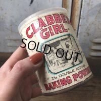 Vintage 10oz Can Clabber Girl Baking Powder (T571)