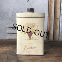Vintage Tin 2.75oz Can AVON Cotillon Rerfumed Talc (T570)