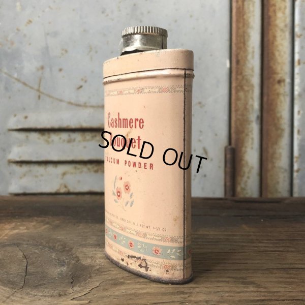 画像4: Vintage Tin 1 1/2oz Can Cashmere Bou Quet TALCUM POWDER(T569)