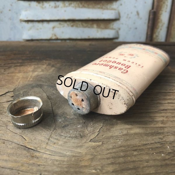 画像7: Vintage Tin 1 1/2oz Can Cashmere Bou Quet TALCUM POWDER(T569)