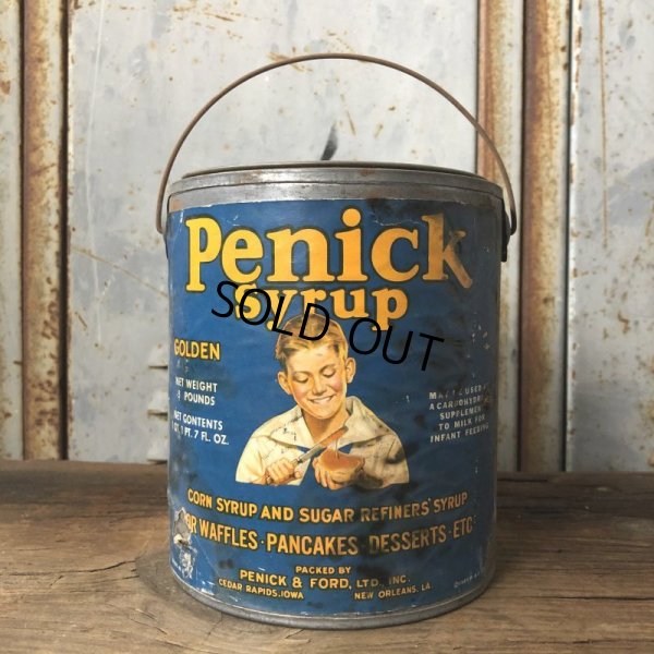 画像1: Vintage Tin Can Penick Syrup 40s (T574)