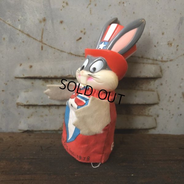 画像5: 70s Vintage Bugs Bunny Finger Puppet Uncle Sam (T542)