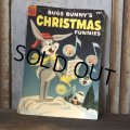 50s Vintage Comic / BUGS BUNNY'S CHIRISTMAS FUNIES (T555)