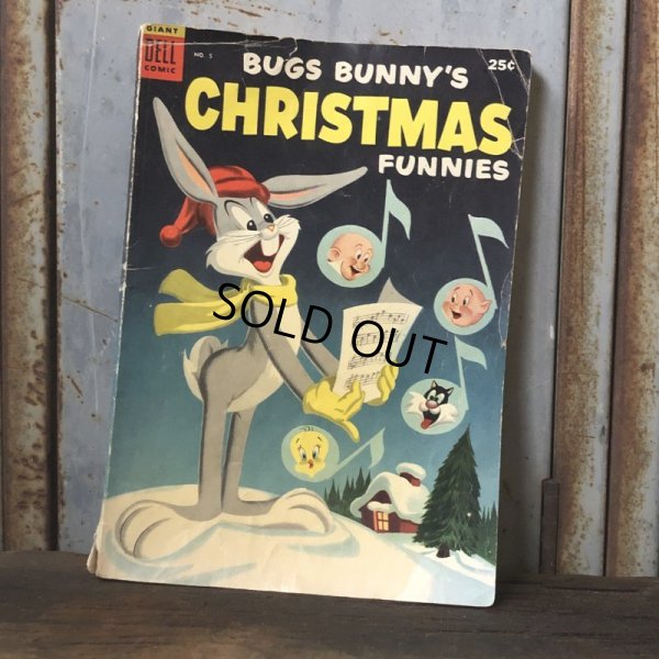 画像1: 50s Vintage Comic / BUGS BUNNY'S CHIRISTMAS FUNIES (T555)