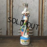 90s Vintage WB Bugs Bunny 50th Bubble Bath Soaky Bottle (T550)
