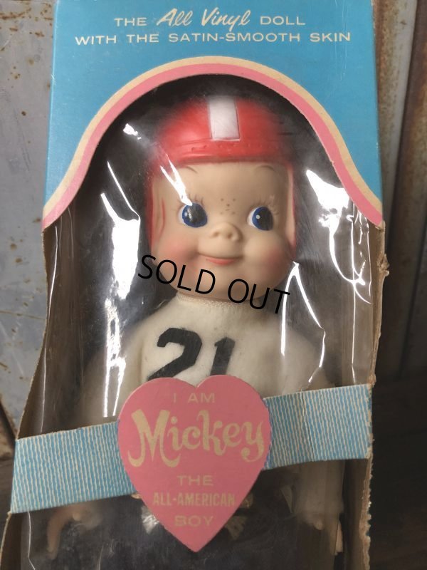 画像7: 50s Vintage I am Mickey THE ALL-AMERICAN BOY FOOTBALL PLAYER w/box (T540) 