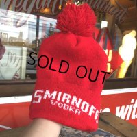 Vintage Knit Cap Smirnoff (T550)