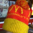 画像10: Vintage Knit Cap McDonald's (T545)