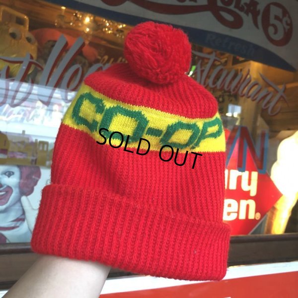 画像1: Vintage Knit Cap CO-OP (T546)