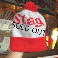 Vintage Knit Cap Stag Beer (T547)