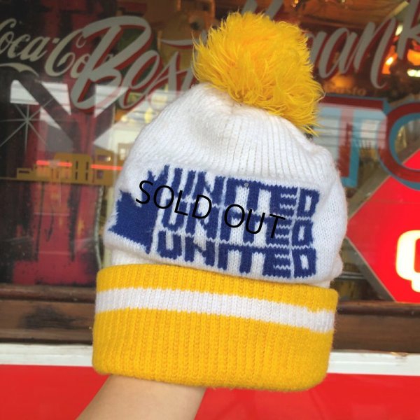 画像1: Vintage Knit Cap United Airline (T555)