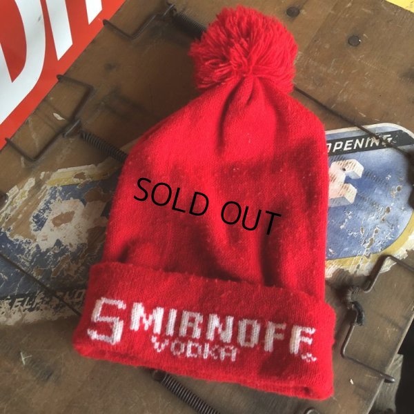 画像2: Vintage Knit Cap Smirnoff (T550)