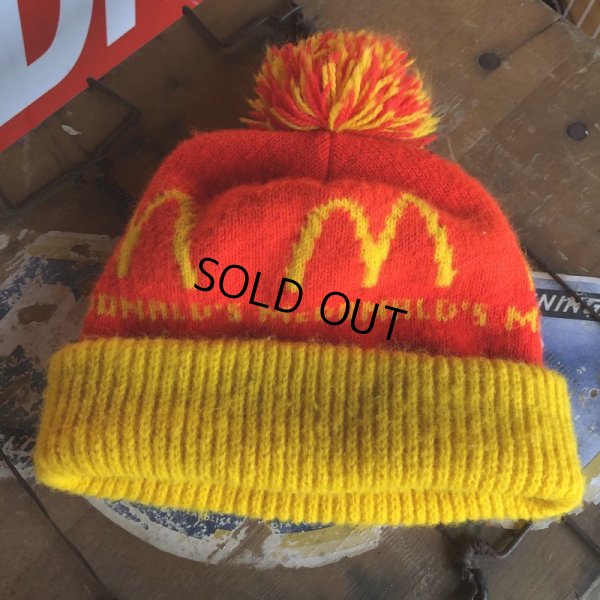 画像2: Vintage Knit Cap McDonald's (T545)