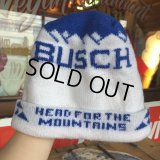Vintage Knit Cap Busch Beer (T551)