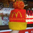 画像1: Vintage Knit Cap McDonald's (T545) (1)