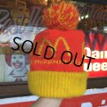 Vintage Knit Cap McDonald's (T545)