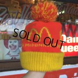 Vintage Knit Cap McDonald's (T545)