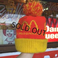Vintage Knit Cap McDonald's (T545)