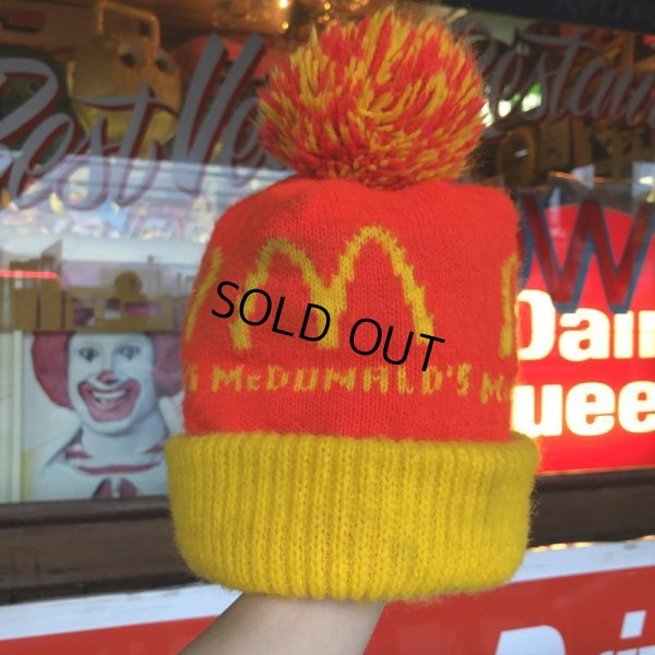 画像1: Vintage Knit Cap McDonald's (T545)