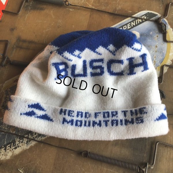 画像2: Vintage Knit Cap Busch Beer (T551)