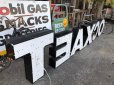 画像12: Vintage Texaco SS Original Lighted Letter Sign Huge 4m (T558)