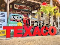 Vintage Texaco SS Original Lighted Letter Sign Huge 3m (T559)