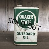 Vintage QUAKER STATE Quart Oil can (T561) 