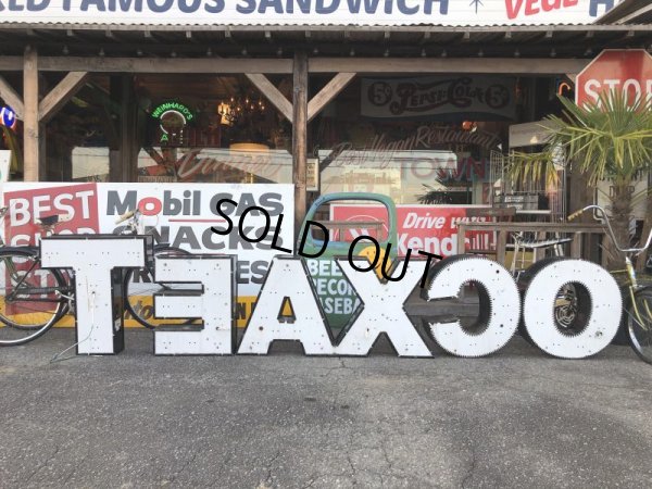 画像9: Vintage Texaco SS Original Lighted Letter Sign Huge 4m (T558)