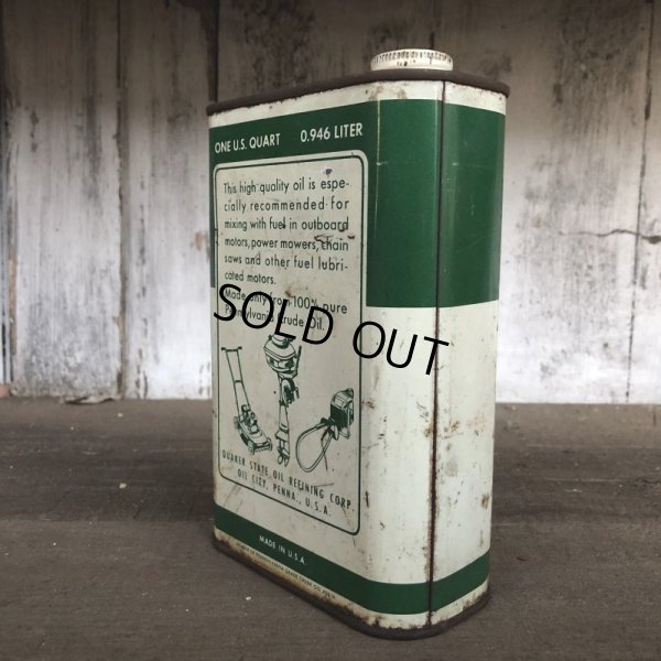 画像4: Vintage QUAKER STATE Quart Oil can (T561) 