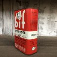 画像2: Vintage BIF Spra Cote Kills Quart Oil can (T563)  (2)