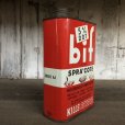 画像4: Vintage BIF Spra Cote Kills Quart Oil can (T563) 