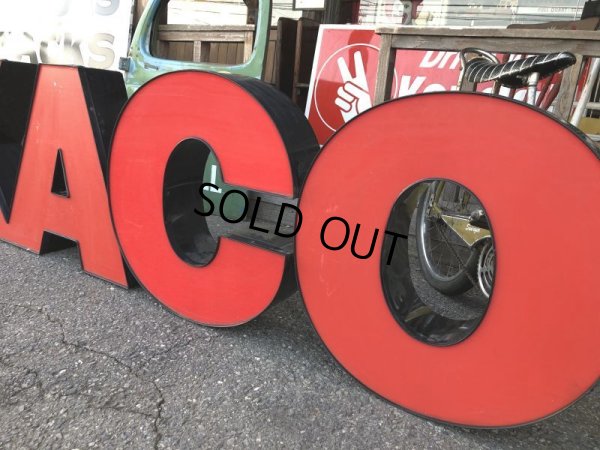 画像6: Vintage Texaco SS Original Lighted Letter Sign Huge 4m (T558)