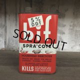 Vintage BIF Spra Cote Kills Quart Oil can (T563) 