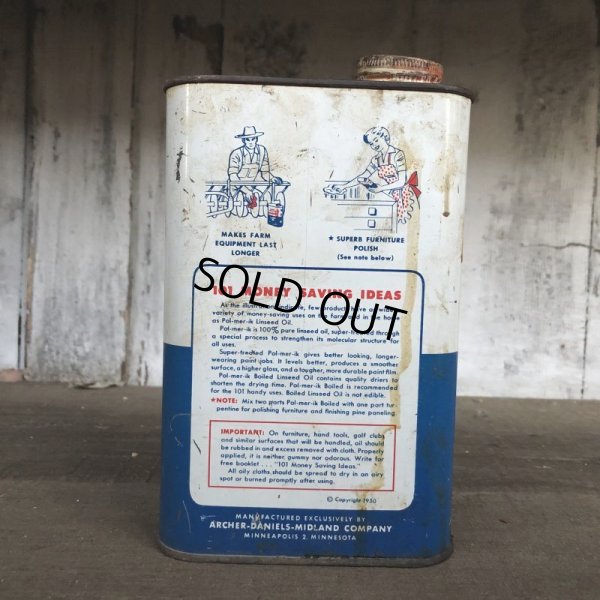 画像3: Vintage Archer Linseed Oil QT Can (T559) 
