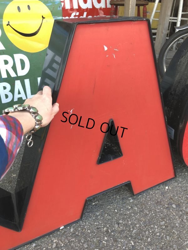 画像7: Vintage Texaco SS Original Lighted Letter Sign Huge 4m (T558)