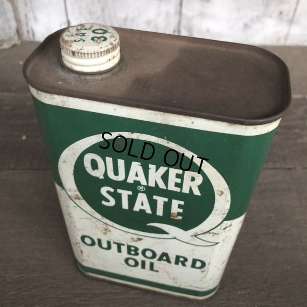 画像5: Vintage QUAKER STATE Quart Oil can (T561) 