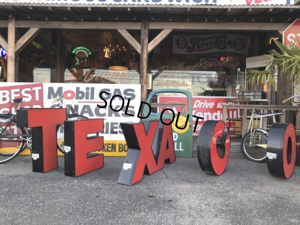 画像8: Vintage Texaco SS Original Lighted Letter Sign Huge 4m (T558)