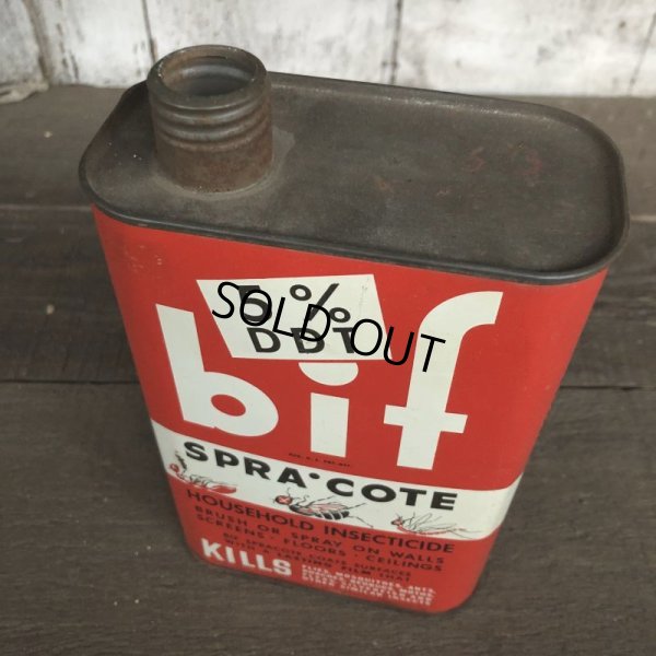 画像5: Vintage BIF Spra Cote Kills Quart Oil can (T563) 