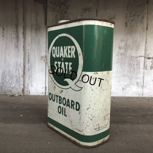 画像2: Vintage QUAKER STATE Quart Oil can (T561) 